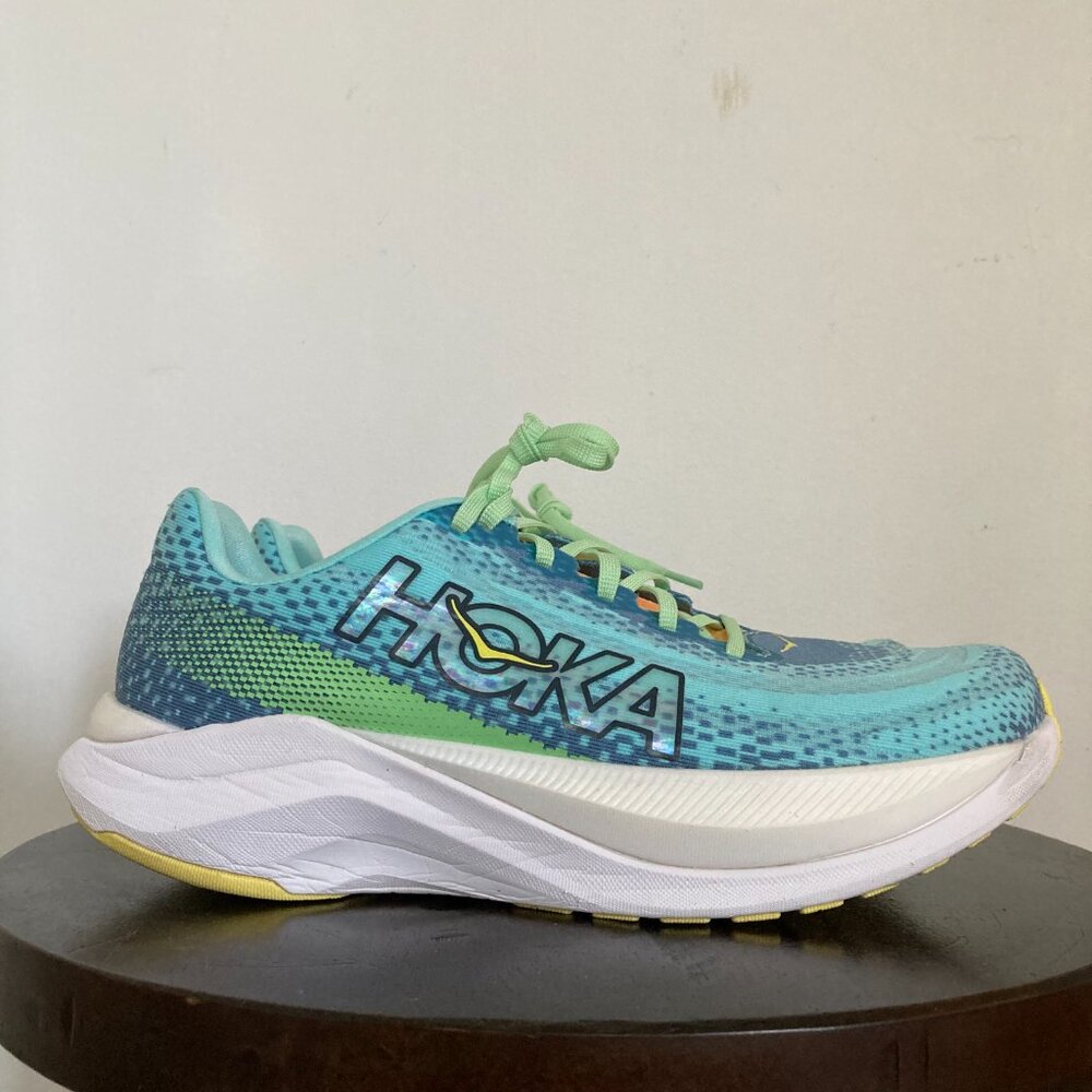 Hoka Mach X | Men's Size 10 D | Blue Green